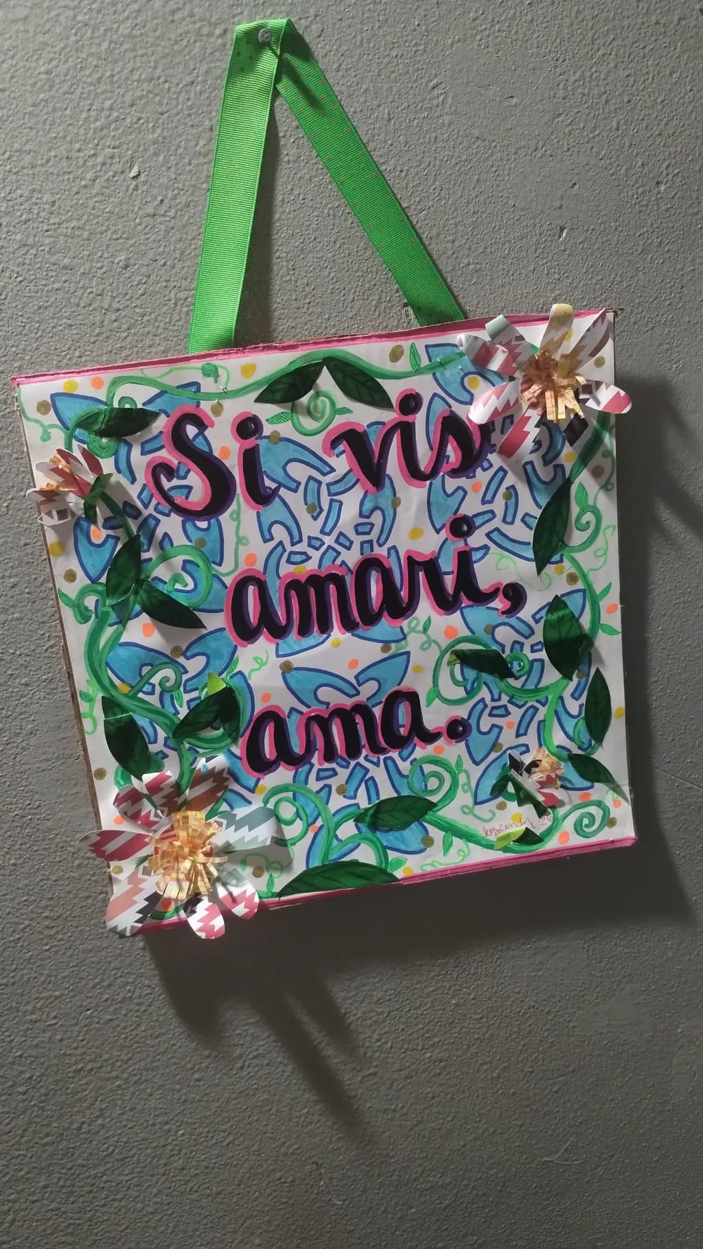 Birthday Celebration Hanging Sign