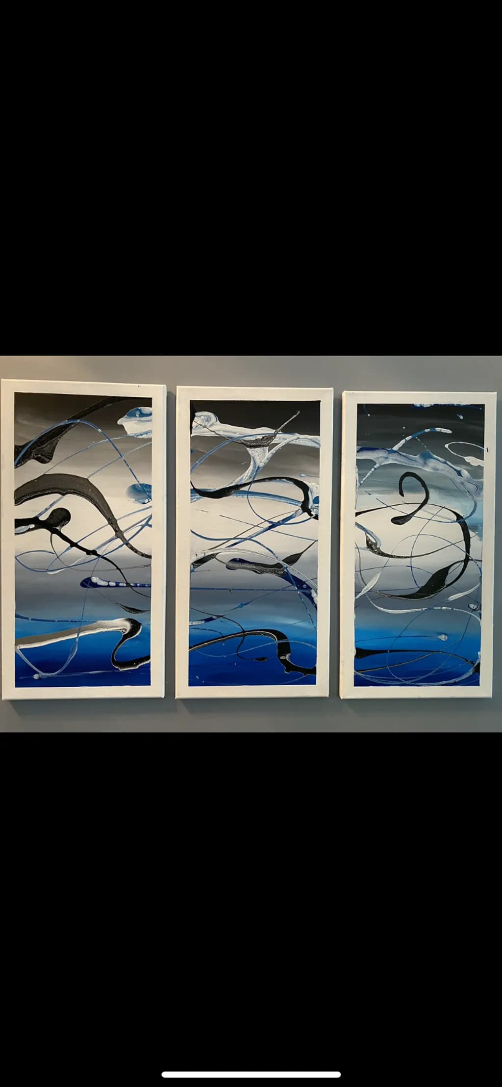 Ocean Currents Triptych