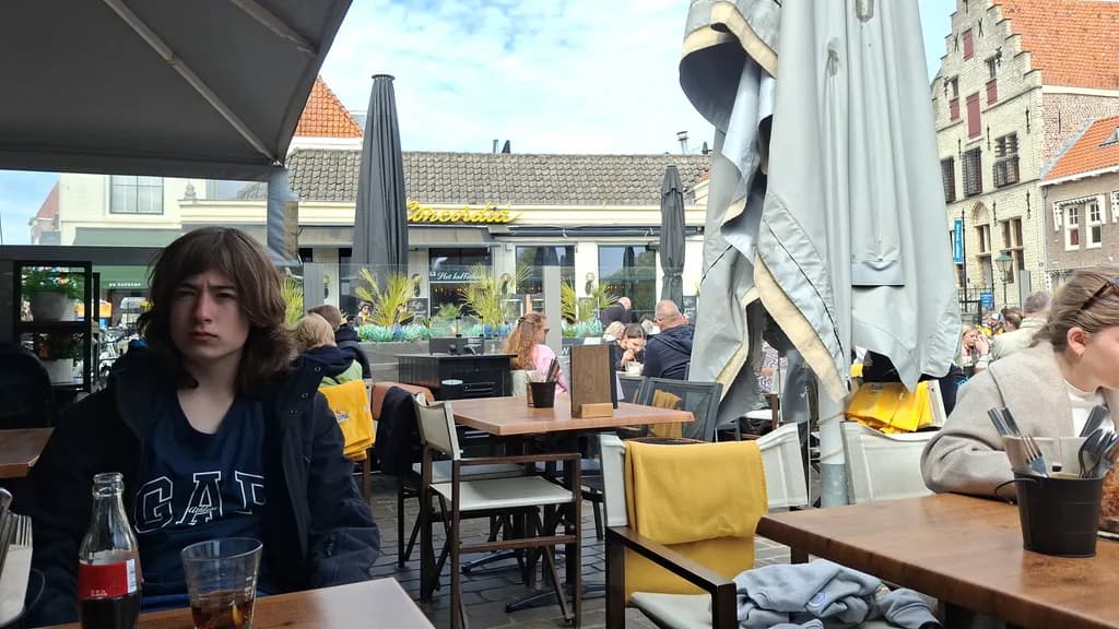 Outdoor Café Scene