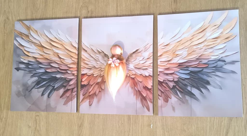 Angel of Light — Winged Triptych
