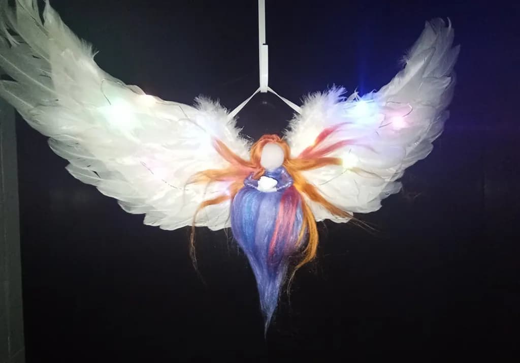 Angel of Light — Illuminated Wings