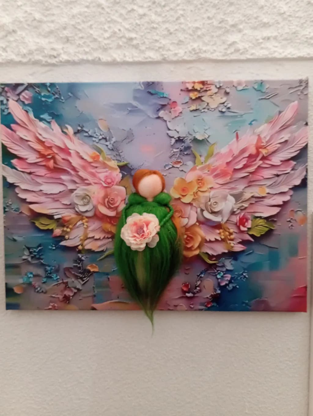 Floral Angel Wings