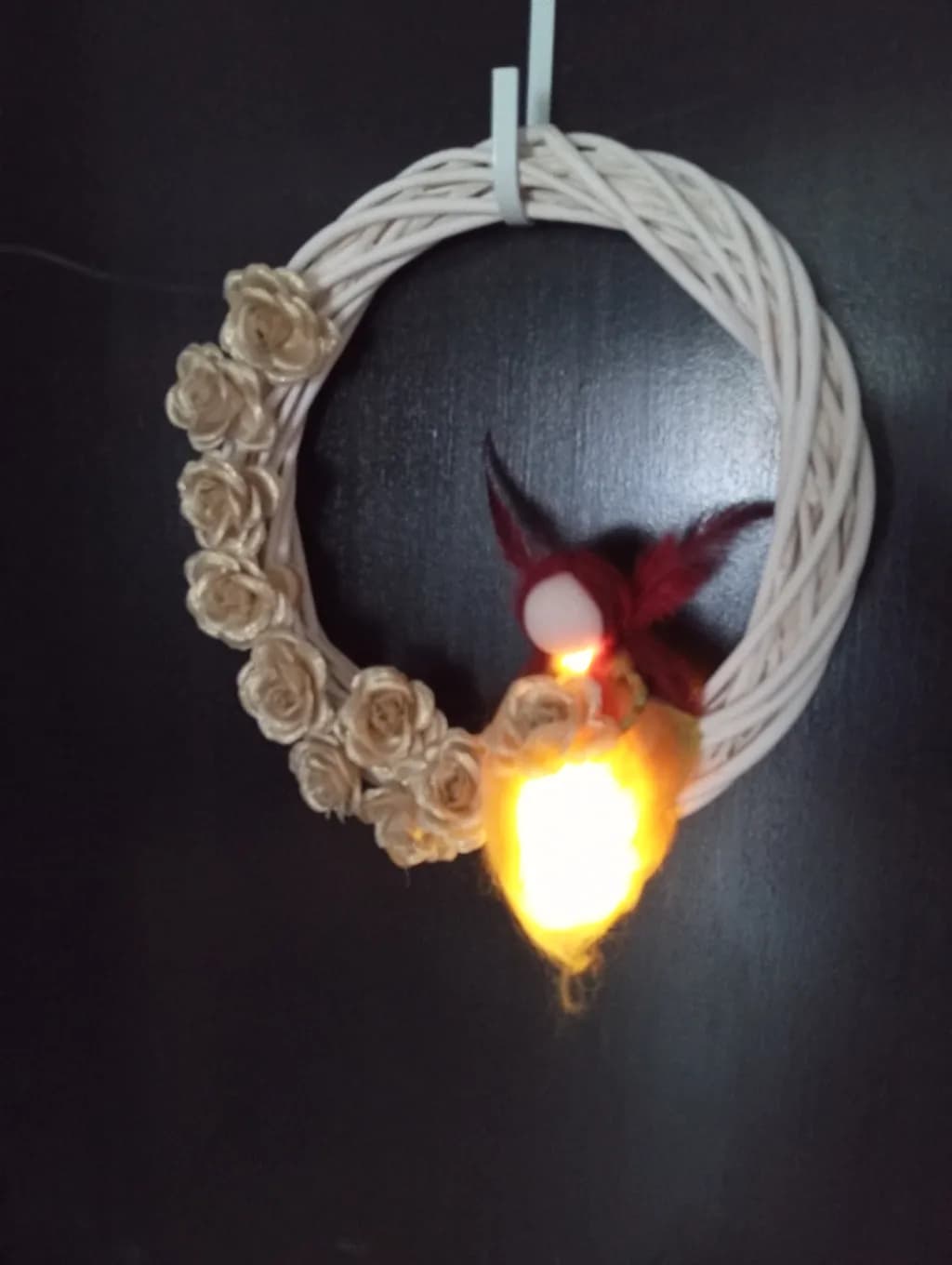 Guardian of Light — Illuminated Wreath