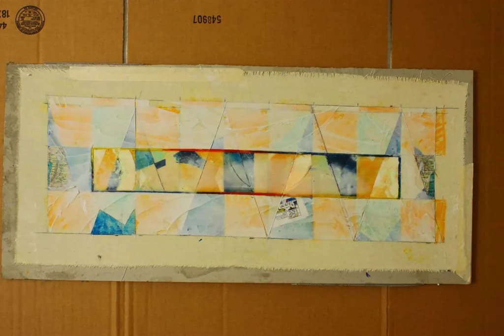 Geometric Mosaic Pattern