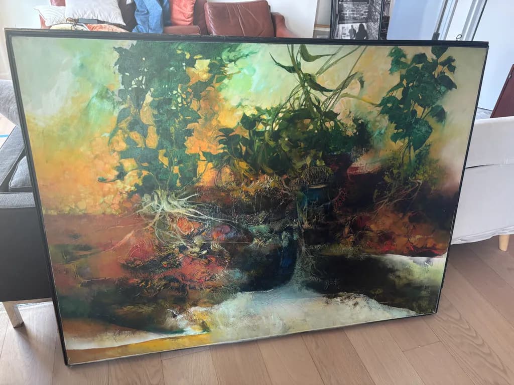 Abstract Forest Roots