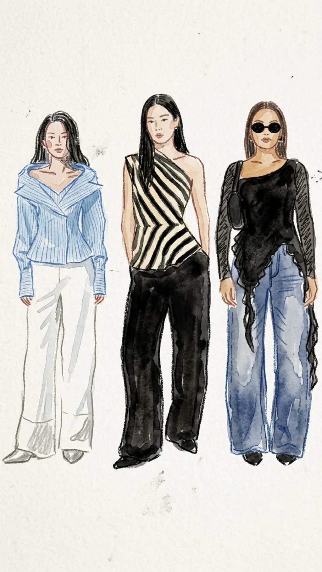 Chic Trousers Trio