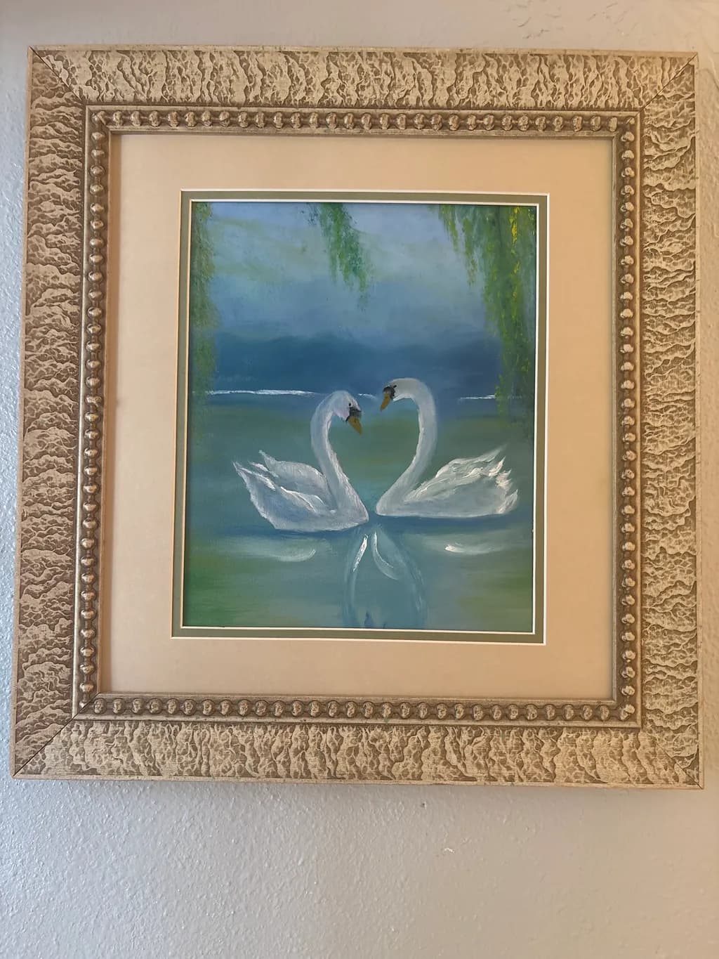 Swan Reflection Pair