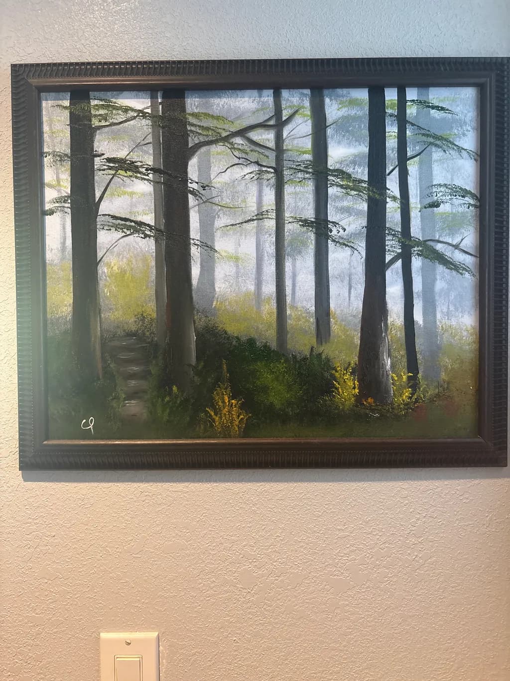 Misty Forest Path