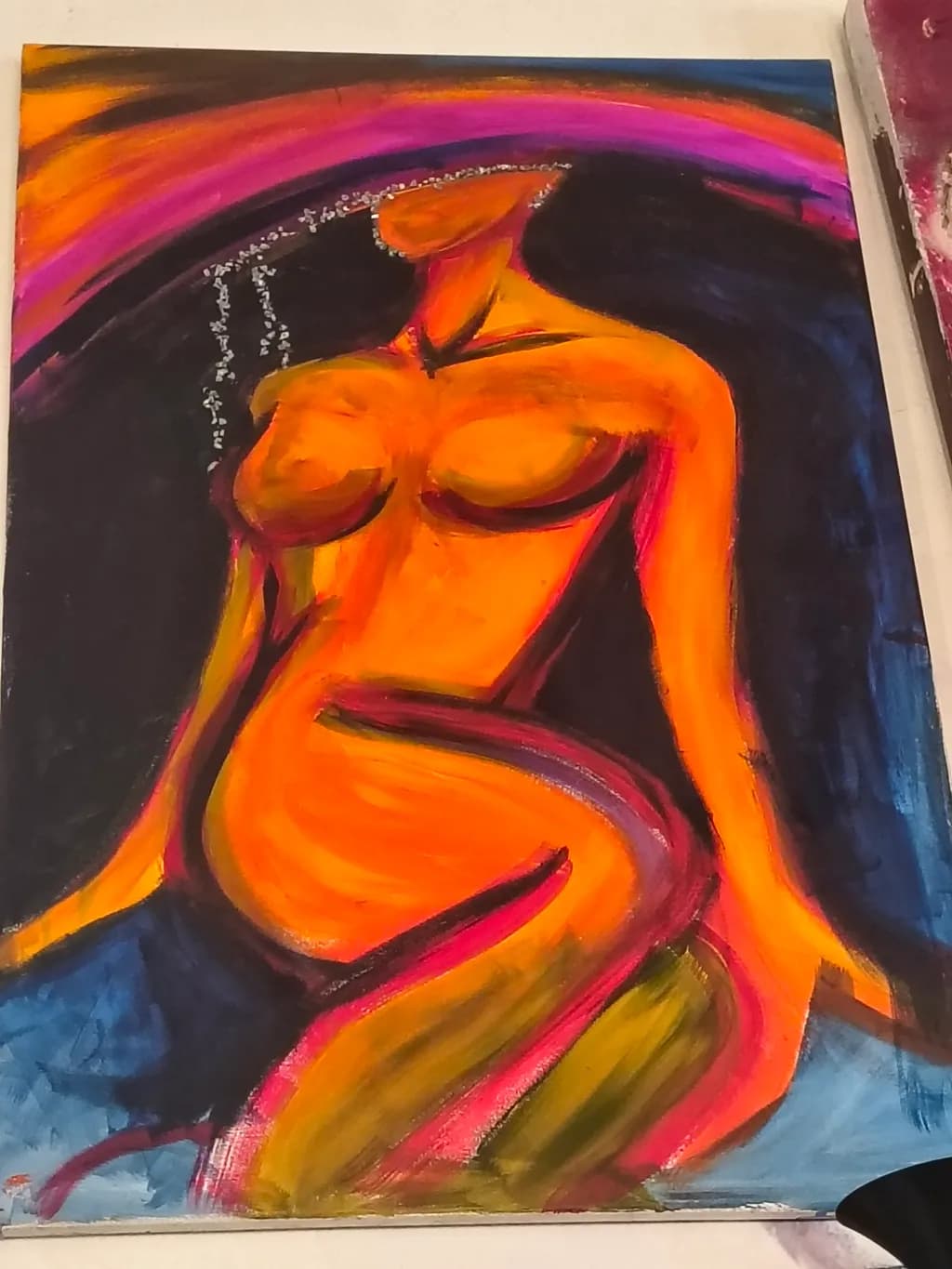 Abstract Female Figure