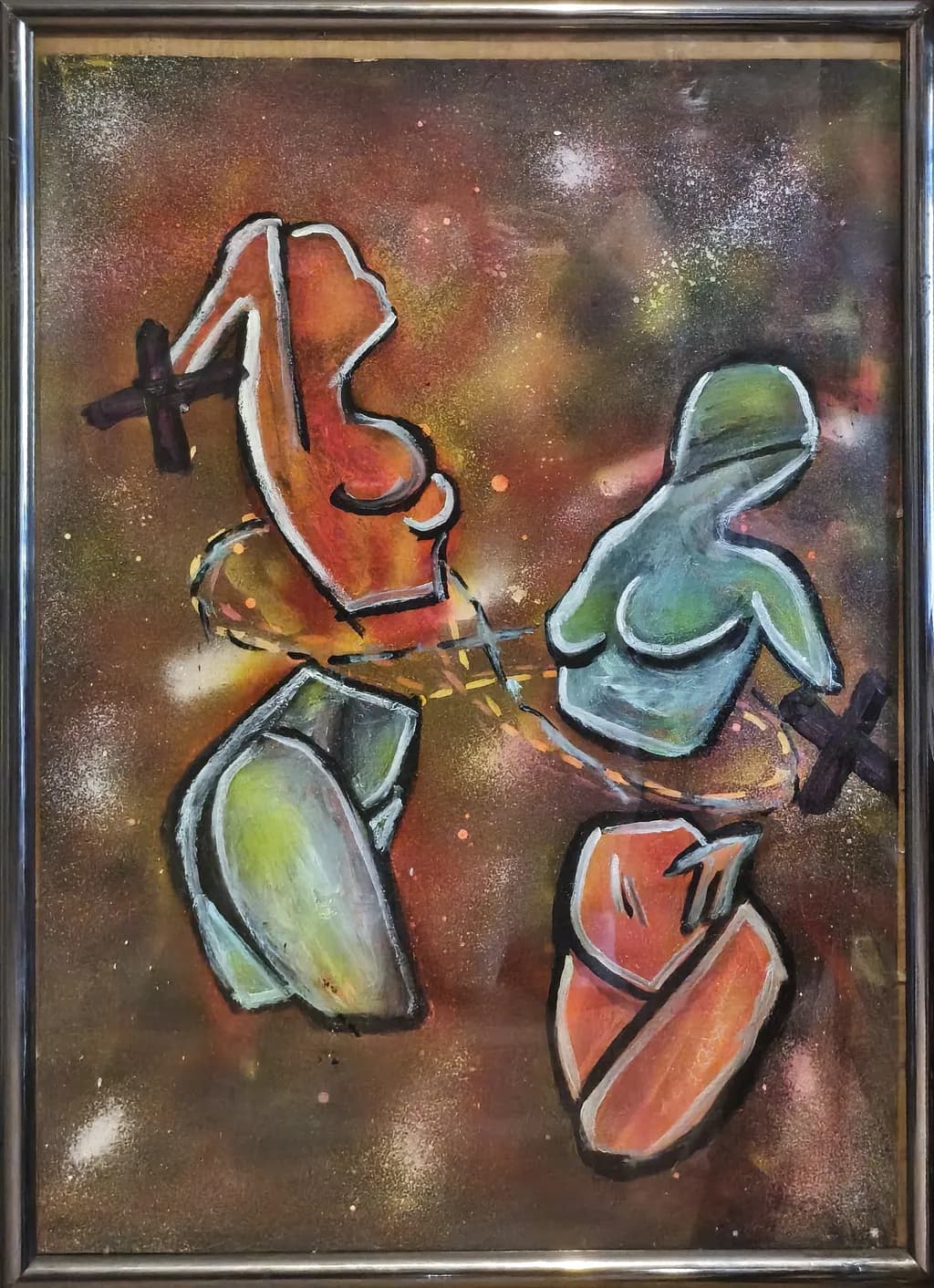 Abstract Figures Connection