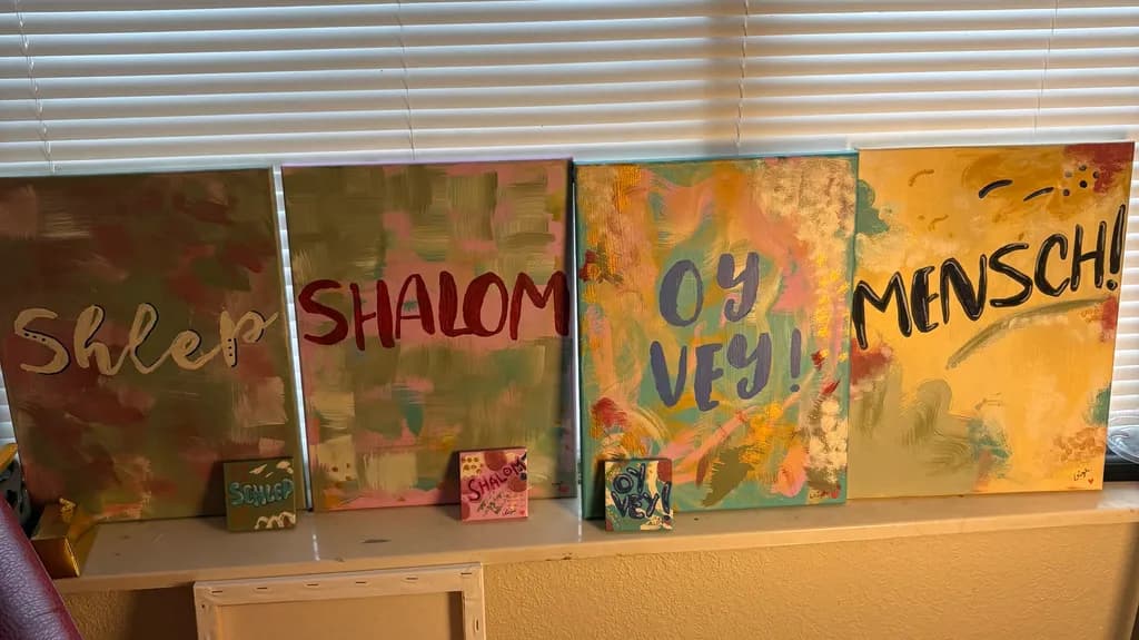 Words on Canvas Series