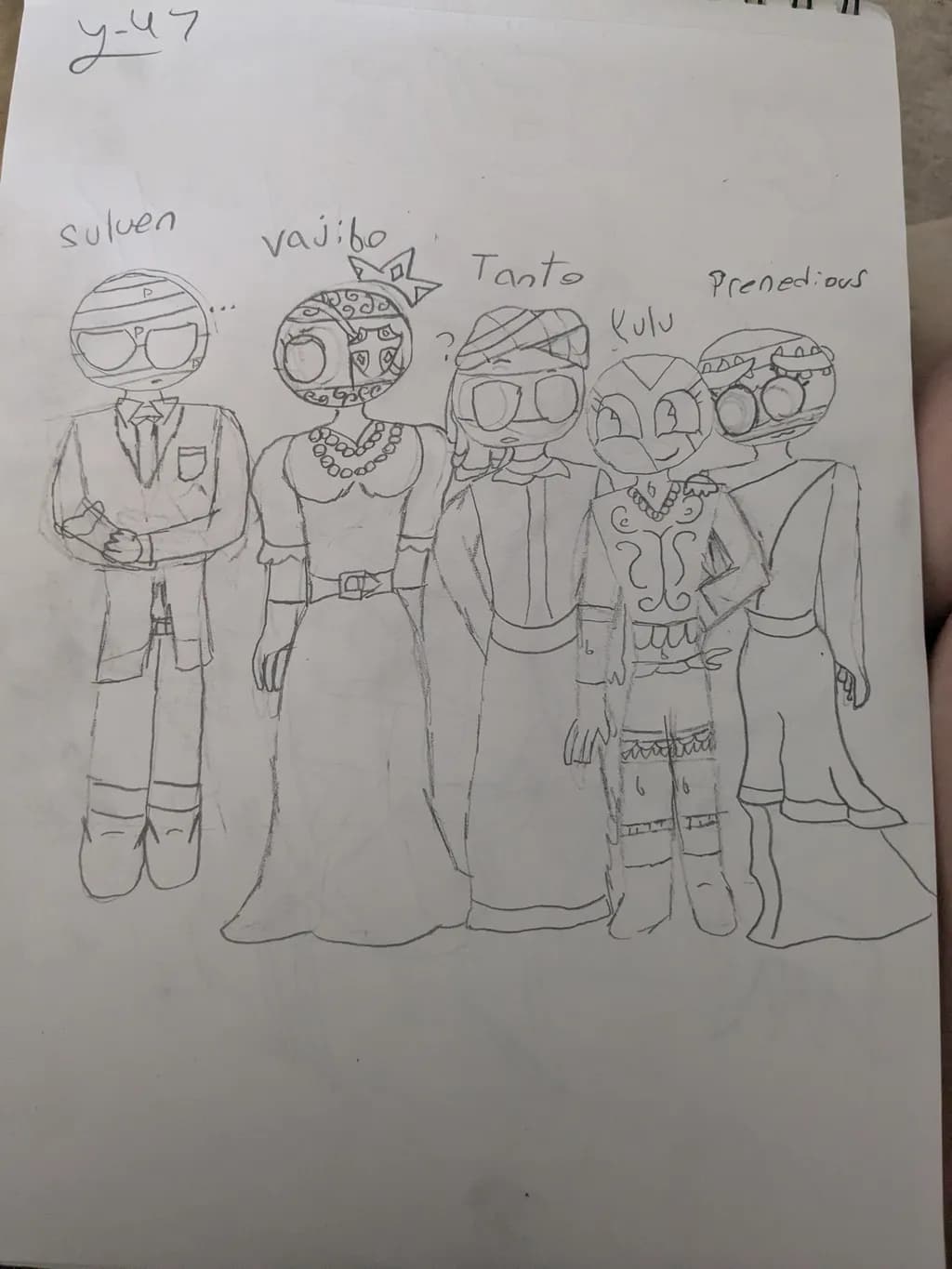 Masked Characters Lineup
