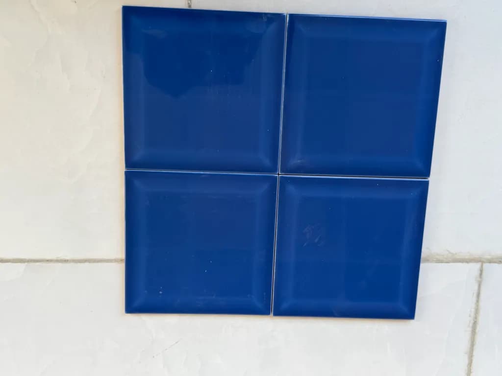Blue Square Tiles
