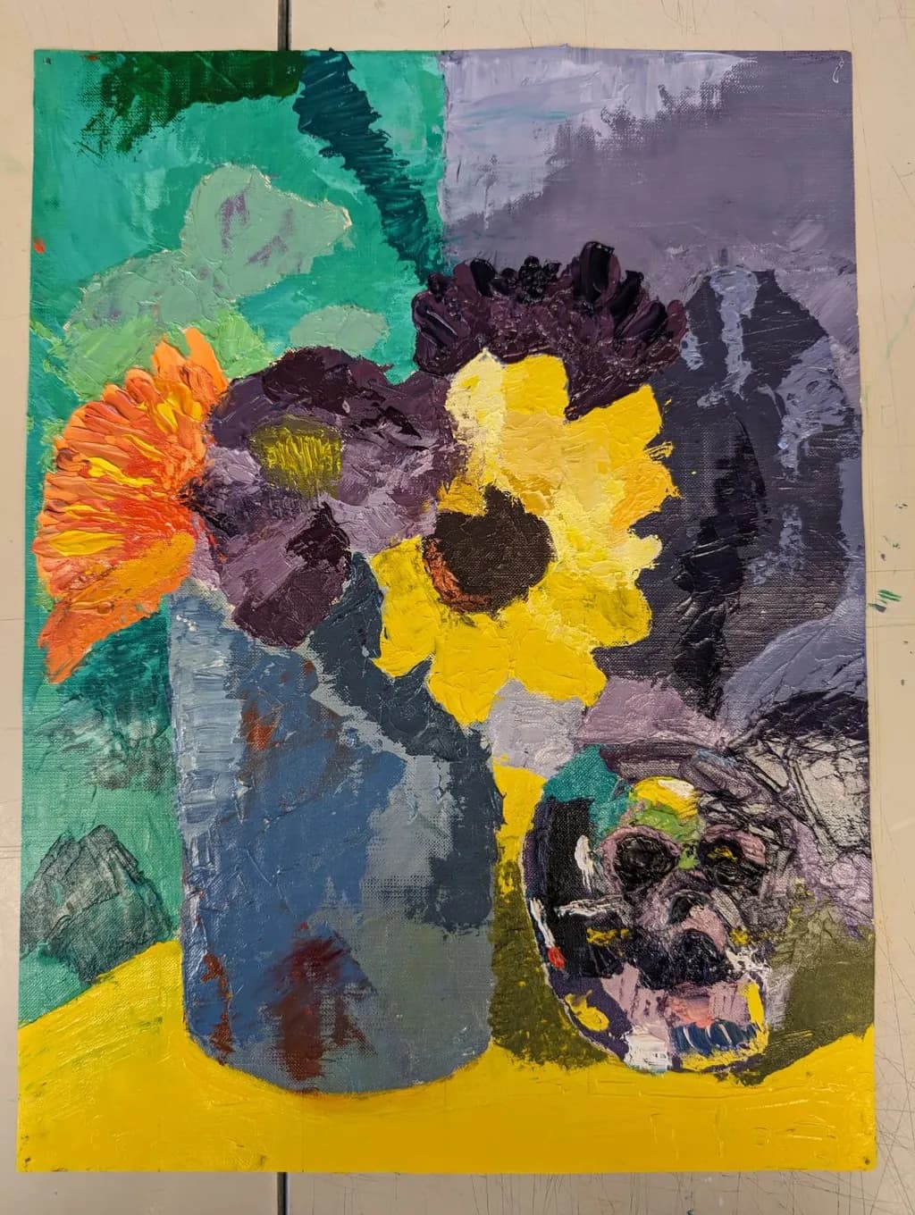 Flower Vase Composition