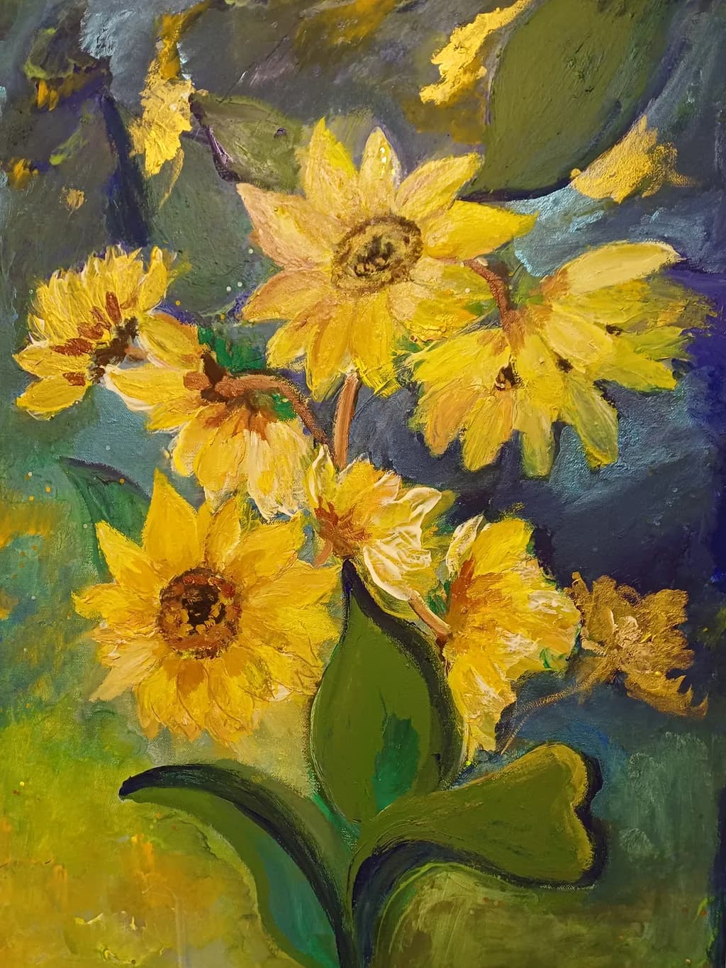 Sunflower Cluster