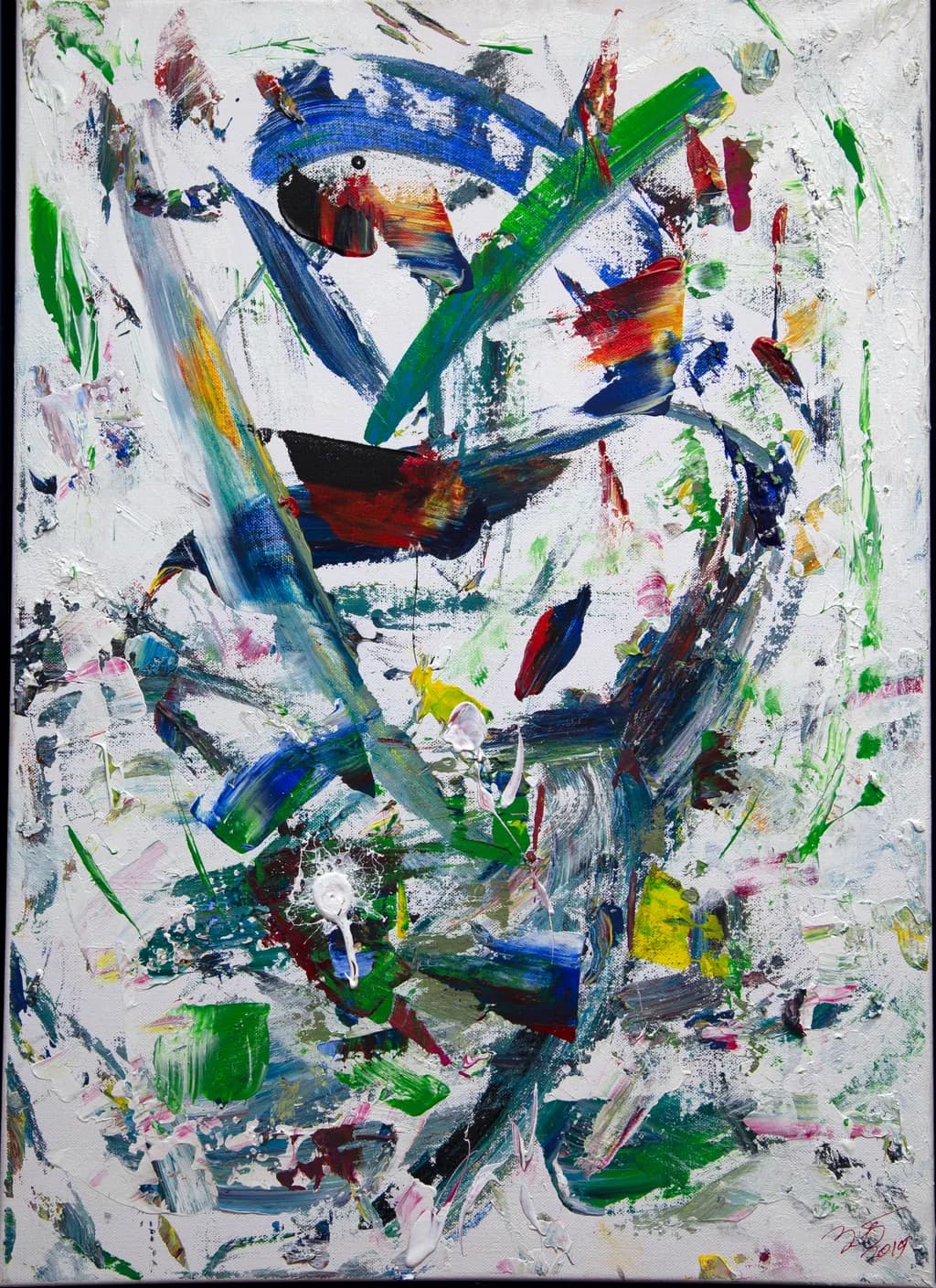Abstract Color Burst