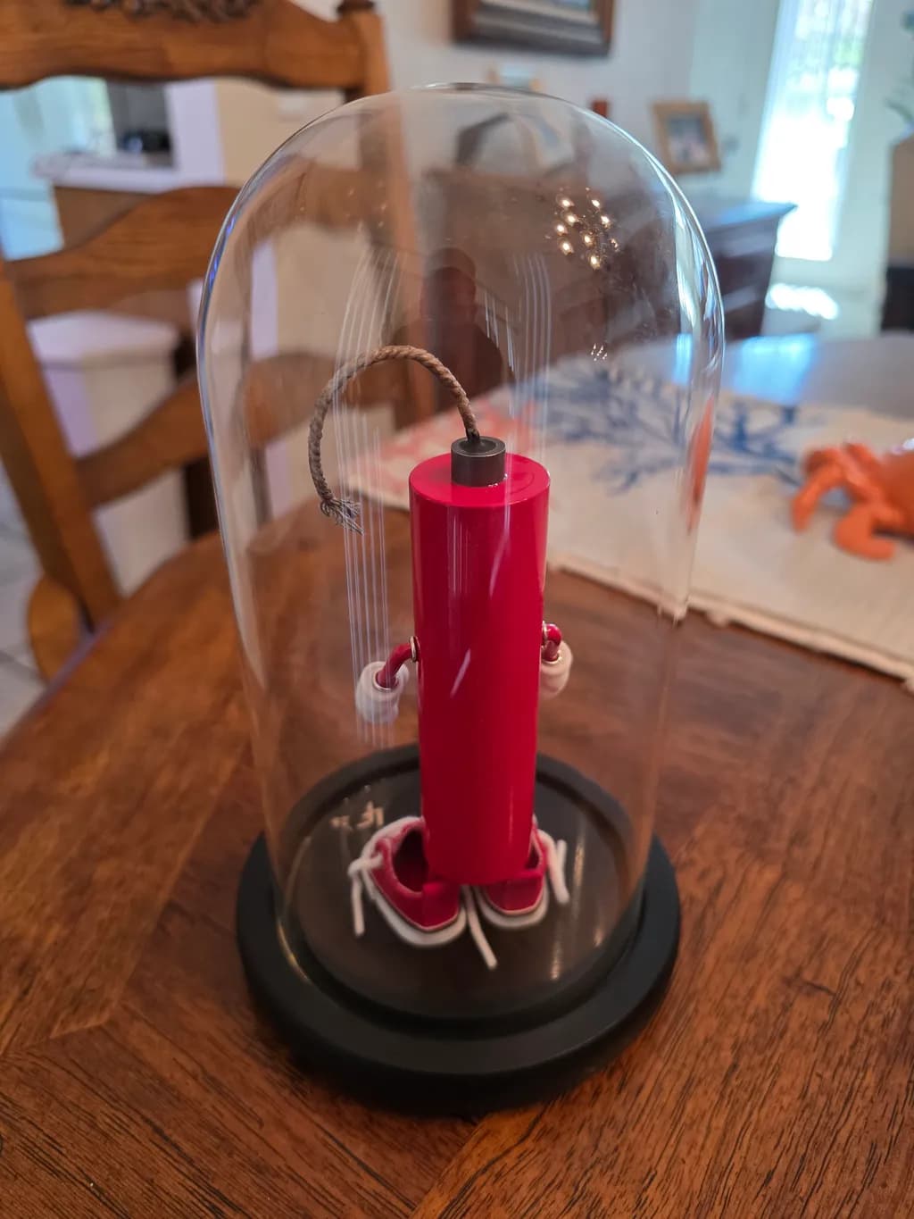 Red Firecracker Display