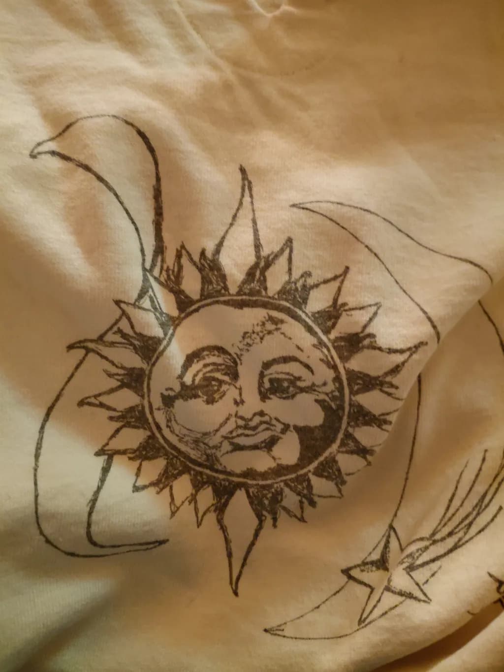 Sun and Moon Sketch