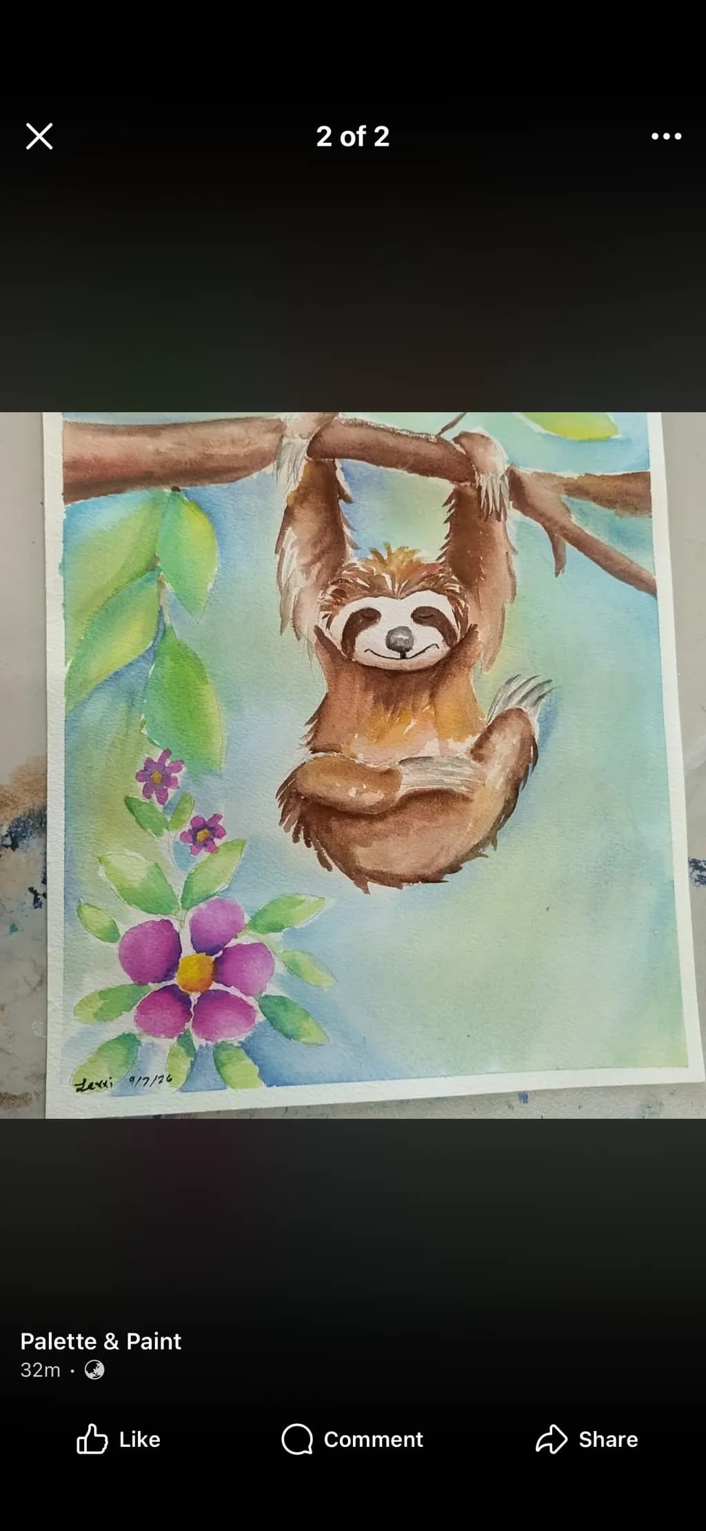 Sloth on Branch