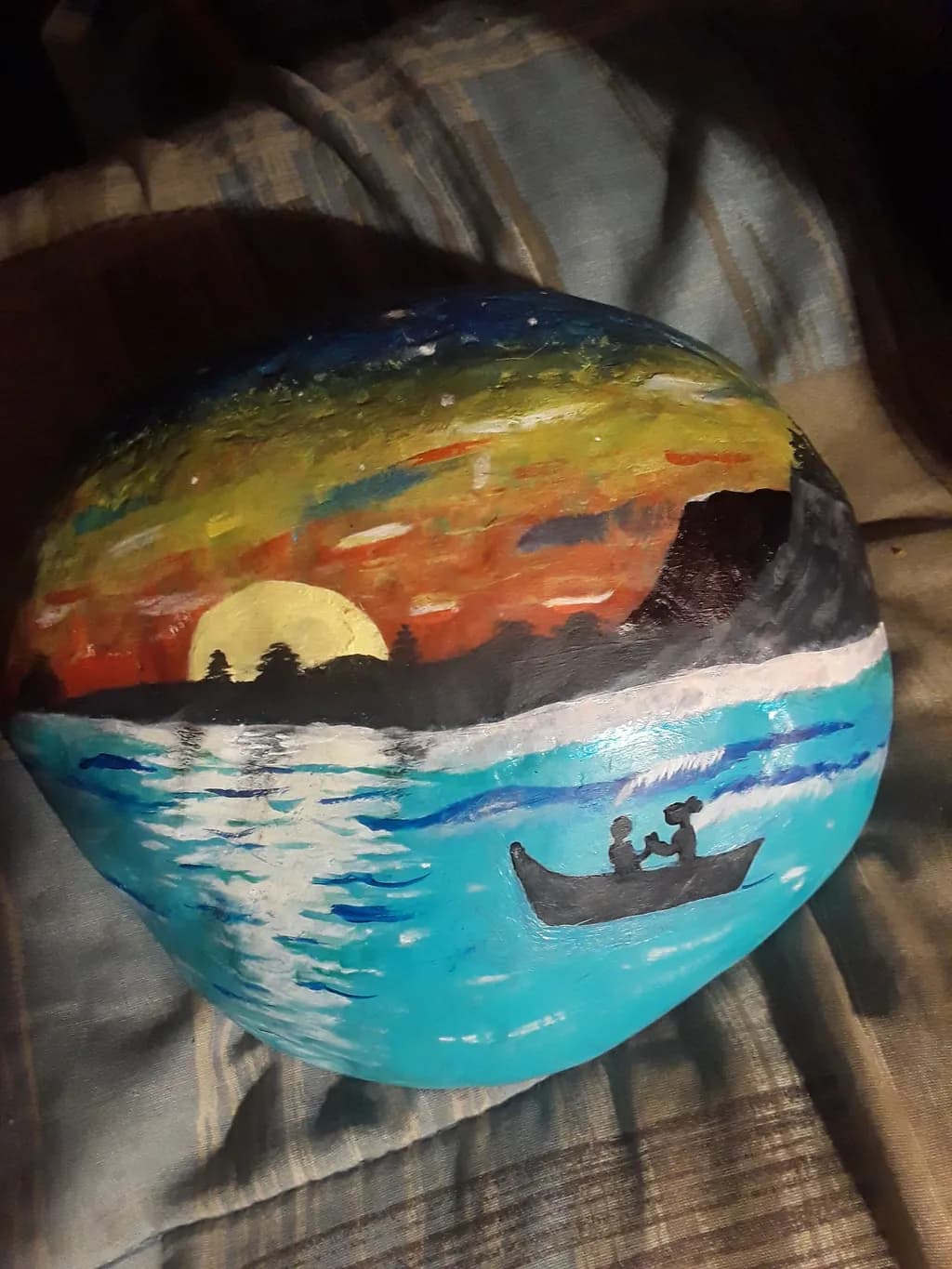 Sunset Lake Canoe