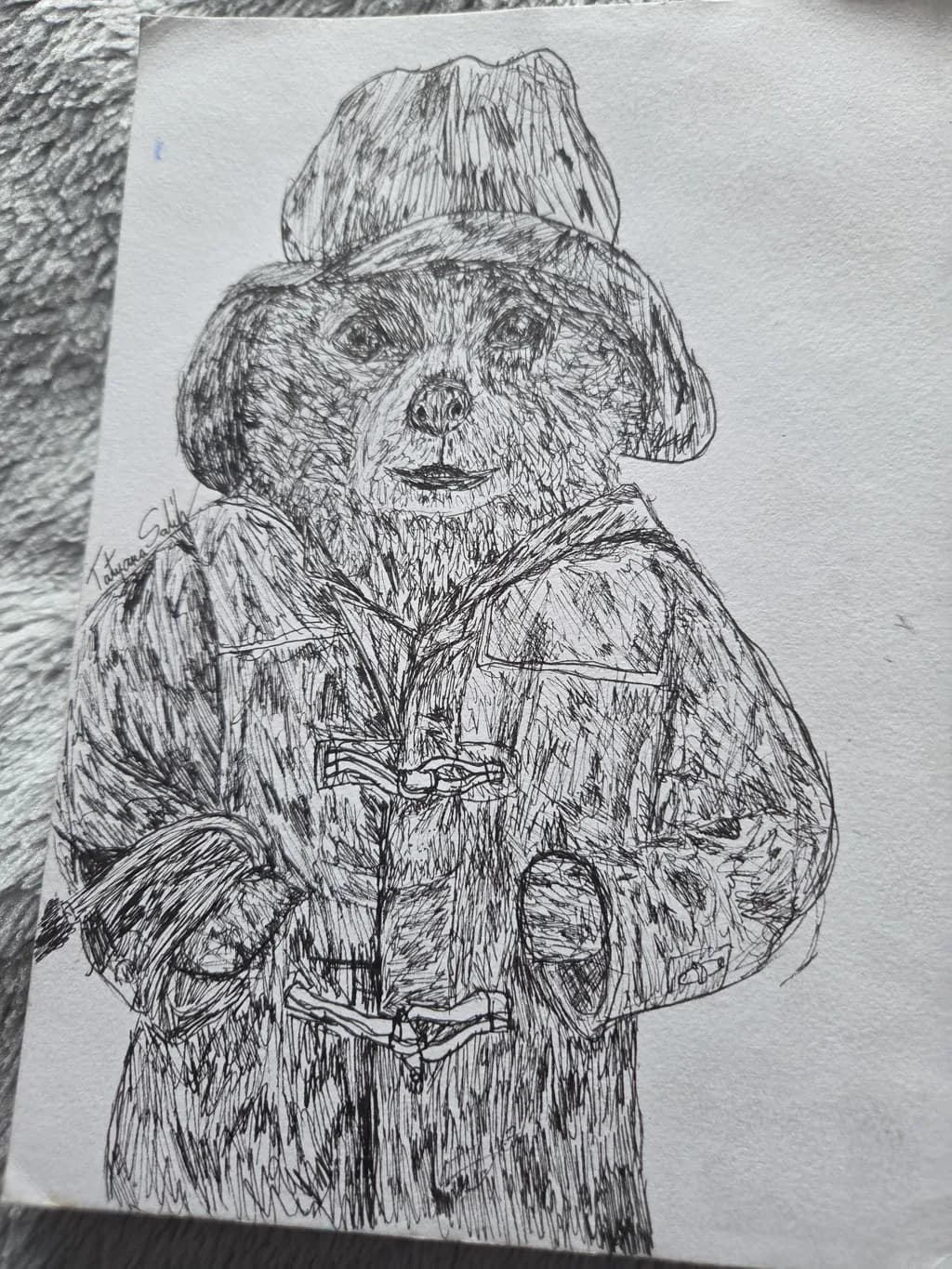Bear in Coat