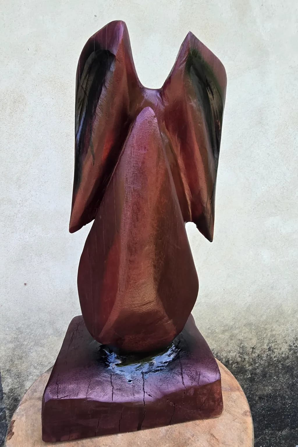 Abstract Angel Sculpture