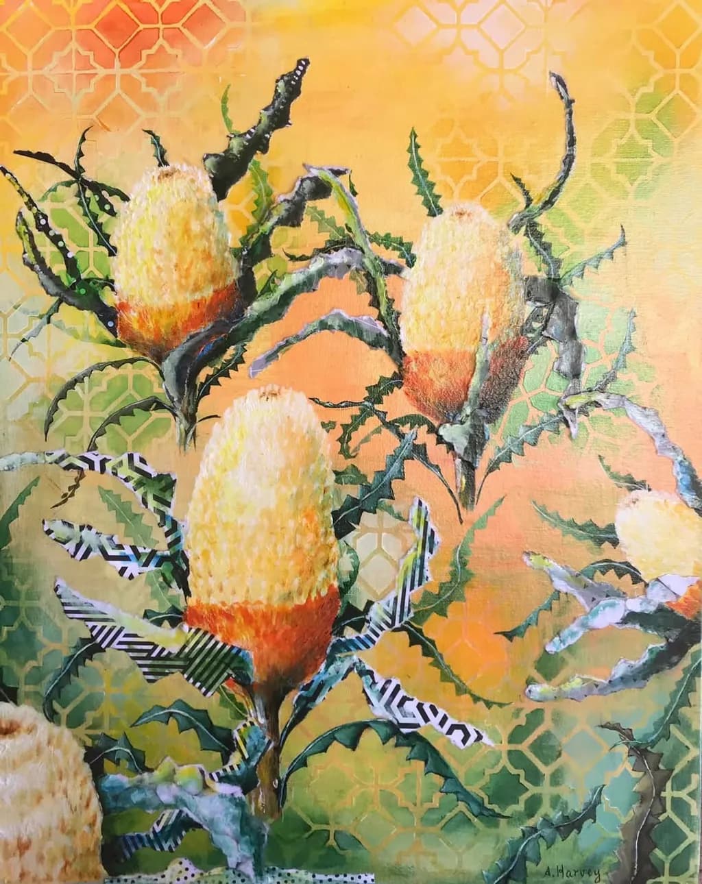 Banksia Bloom Pattern