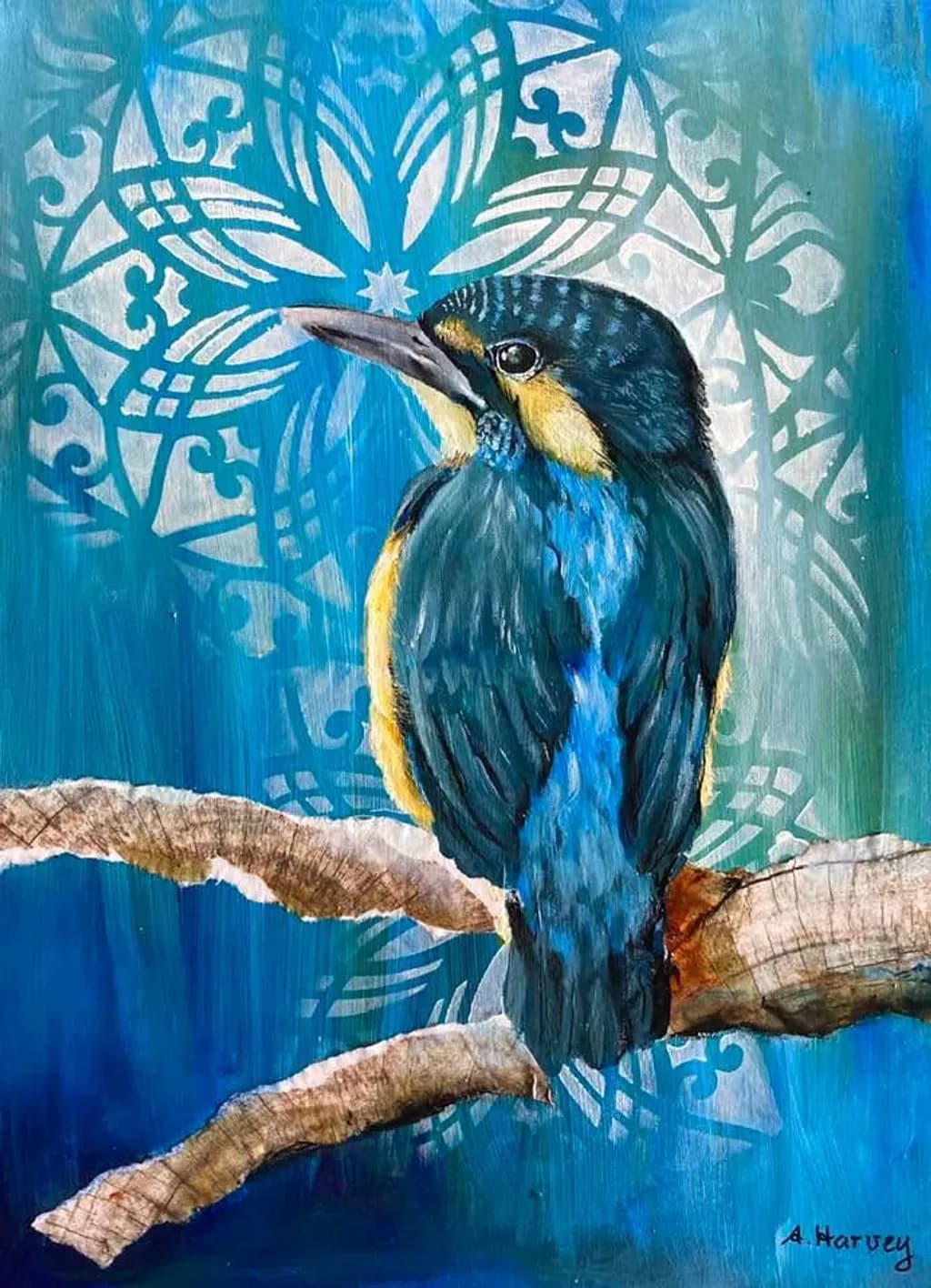 Kingfisher on Branch
