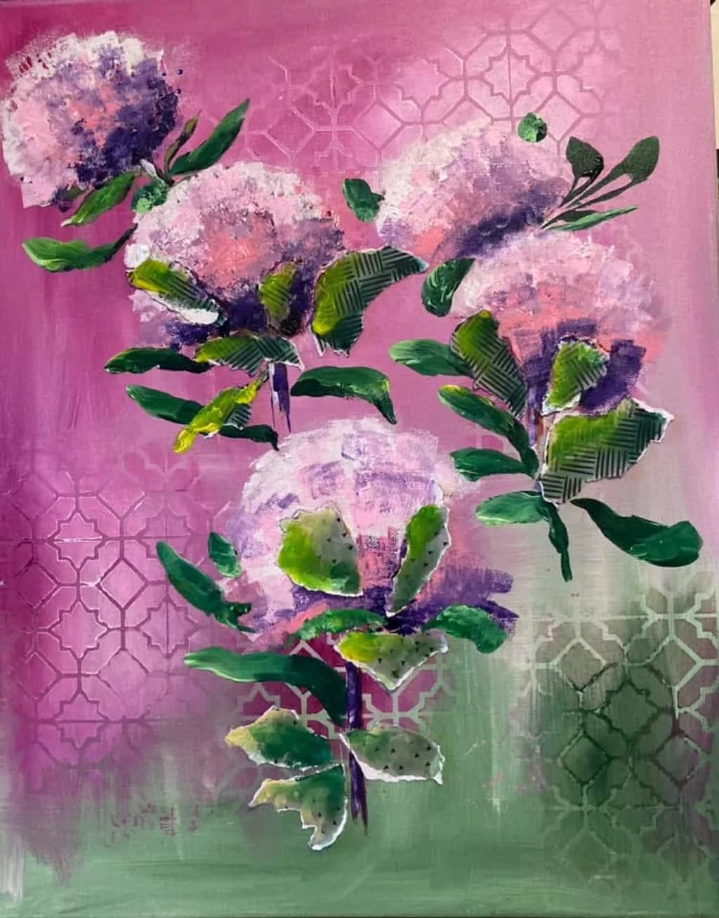 Pink Blossom Pattern