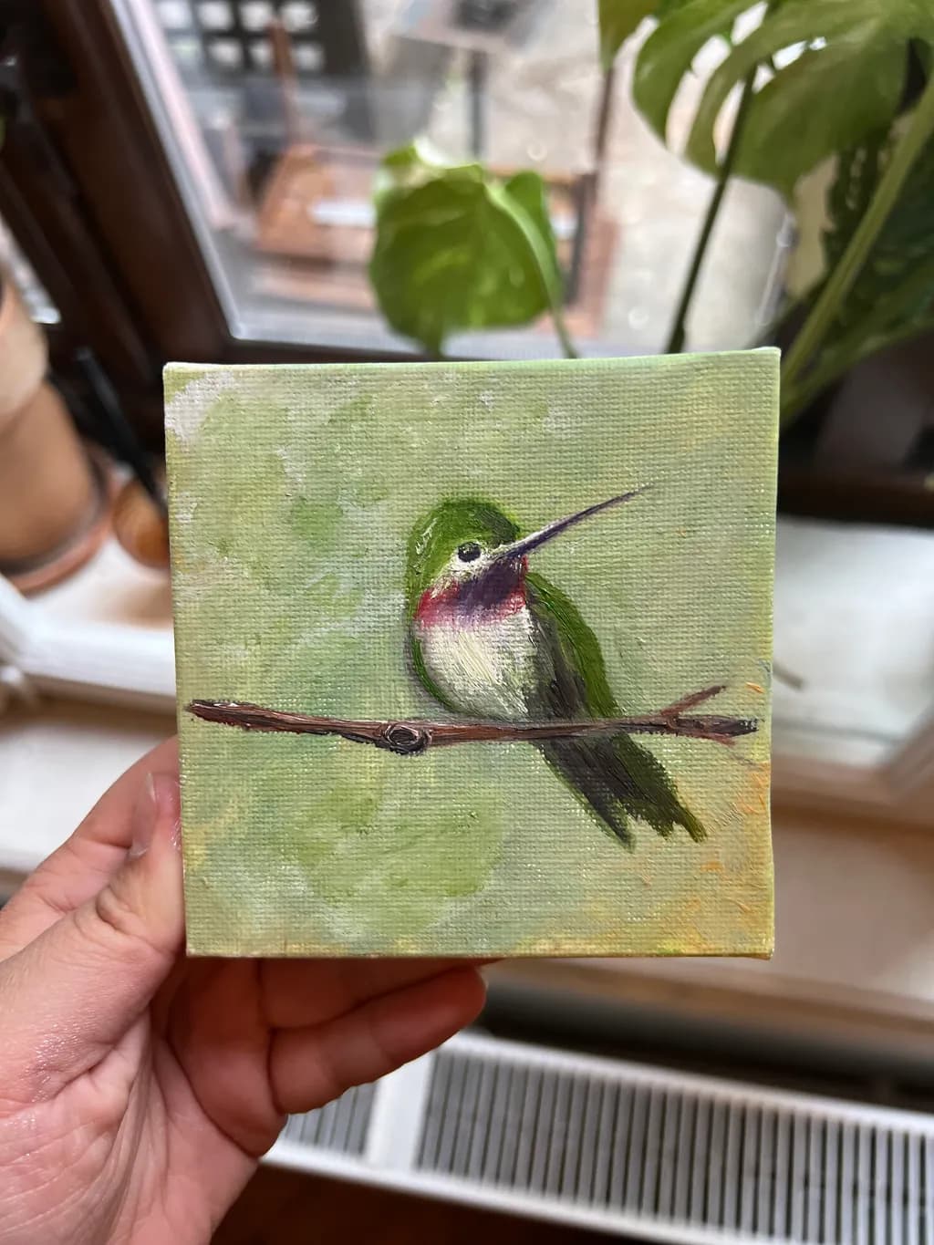 Hummingbird on Branch