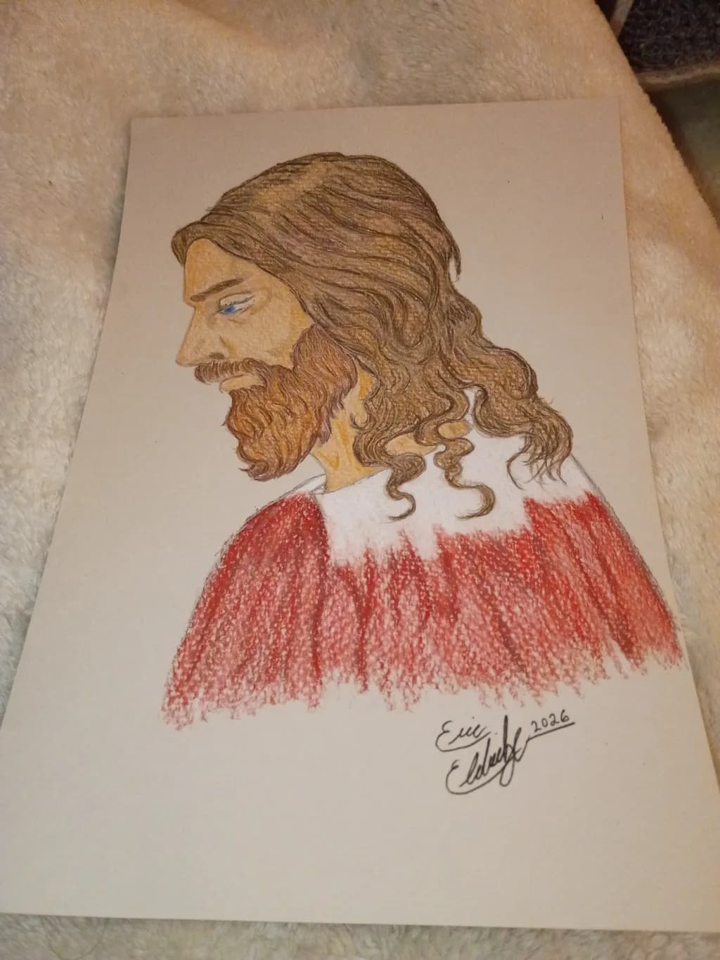Red Robed Figure