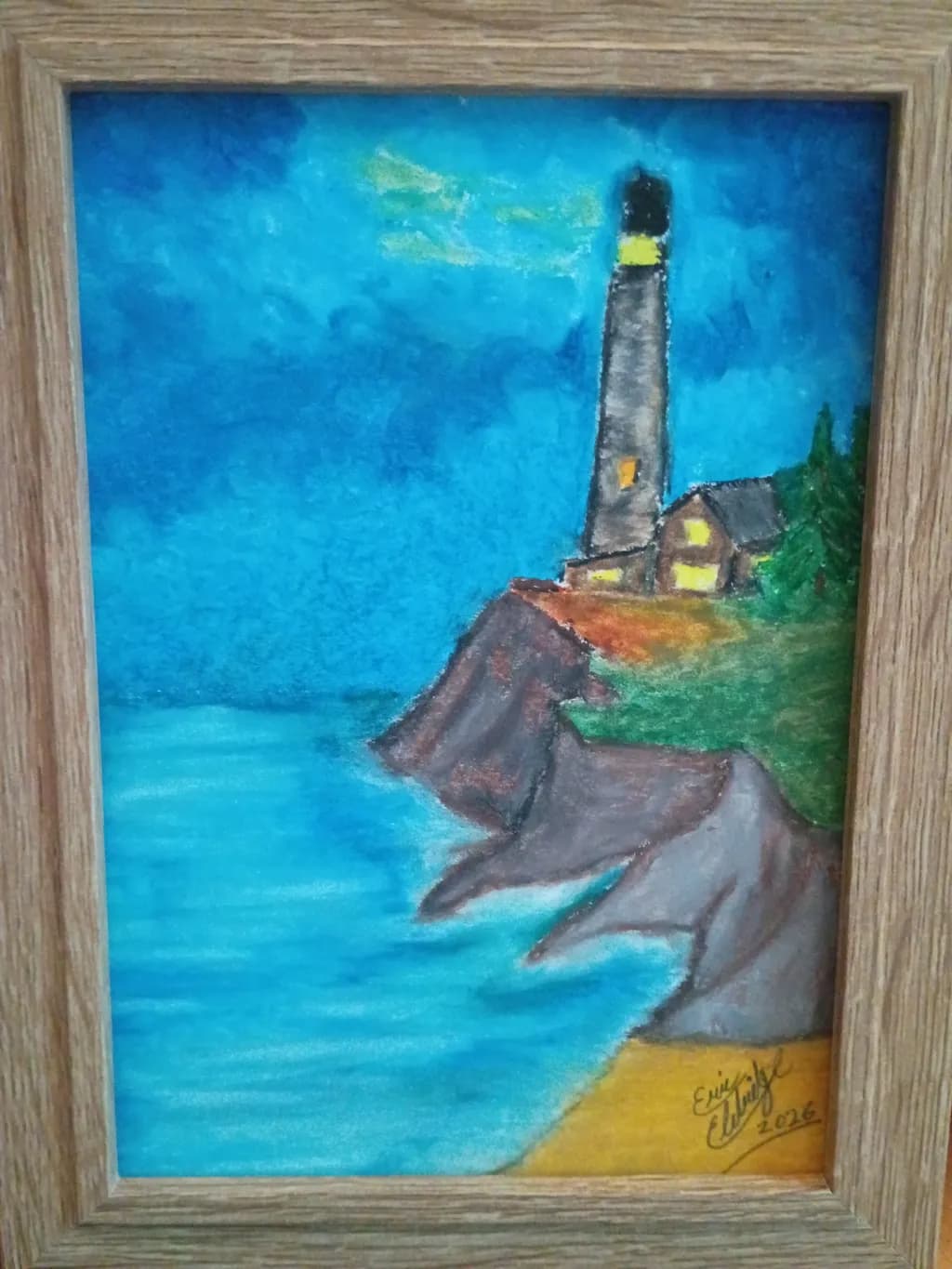 Coastal Lighthouse Scene
