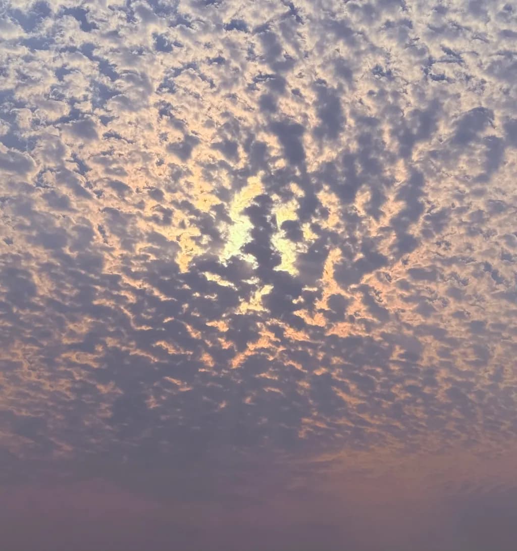 Cloud Pattern Sunset