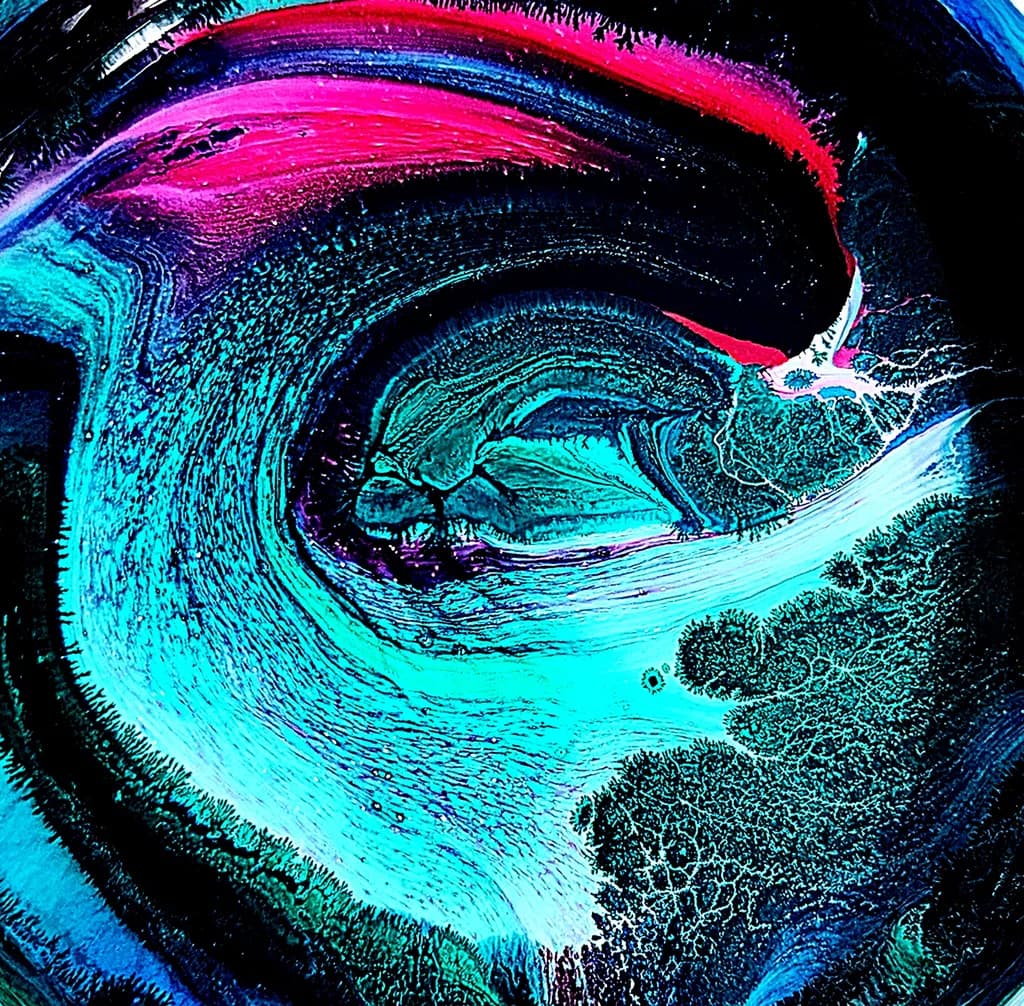 Neon Swirl