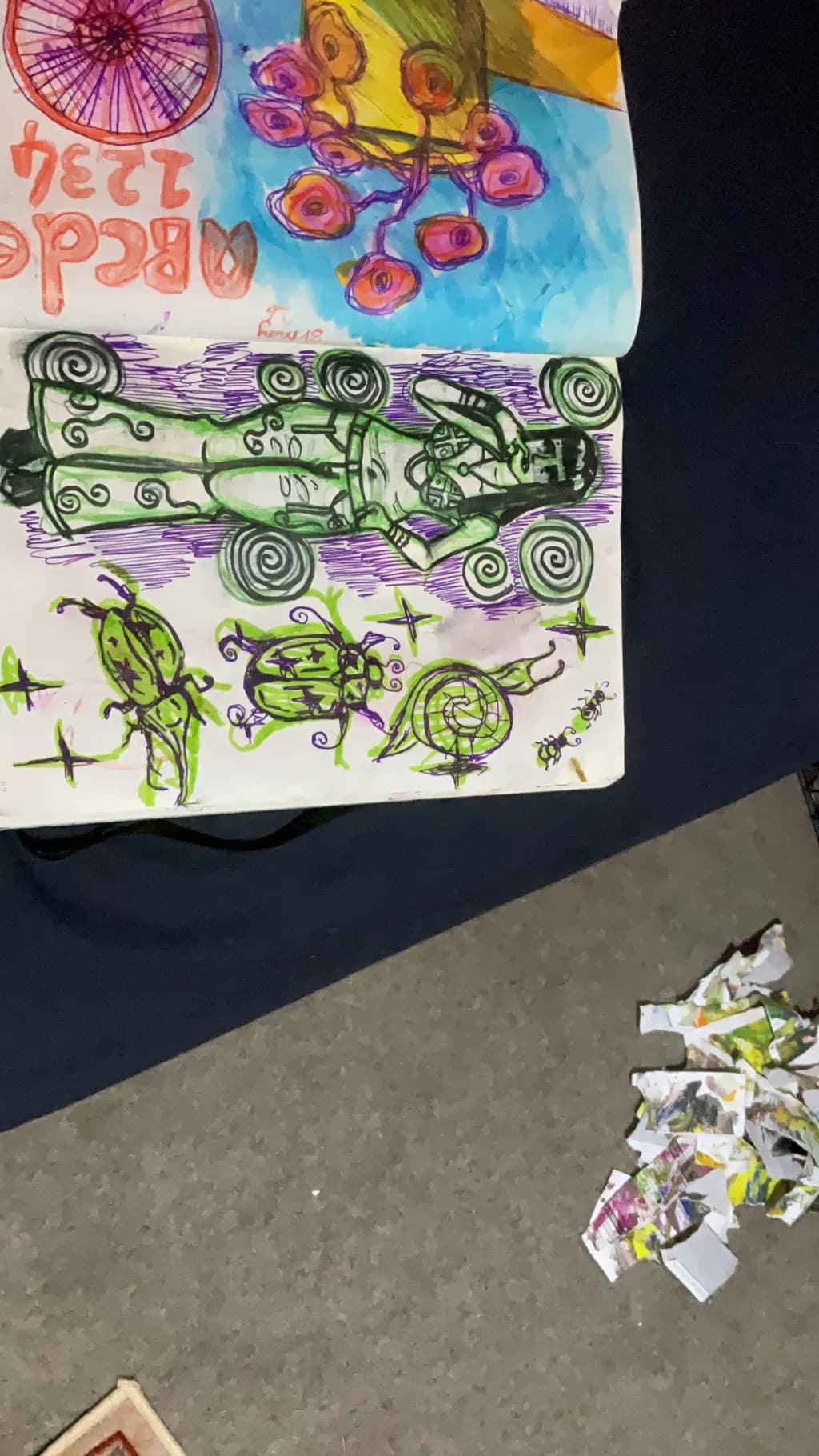 Insect Spiral Figure