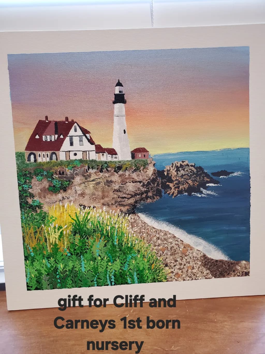 Coastal Lighthouse Cliff