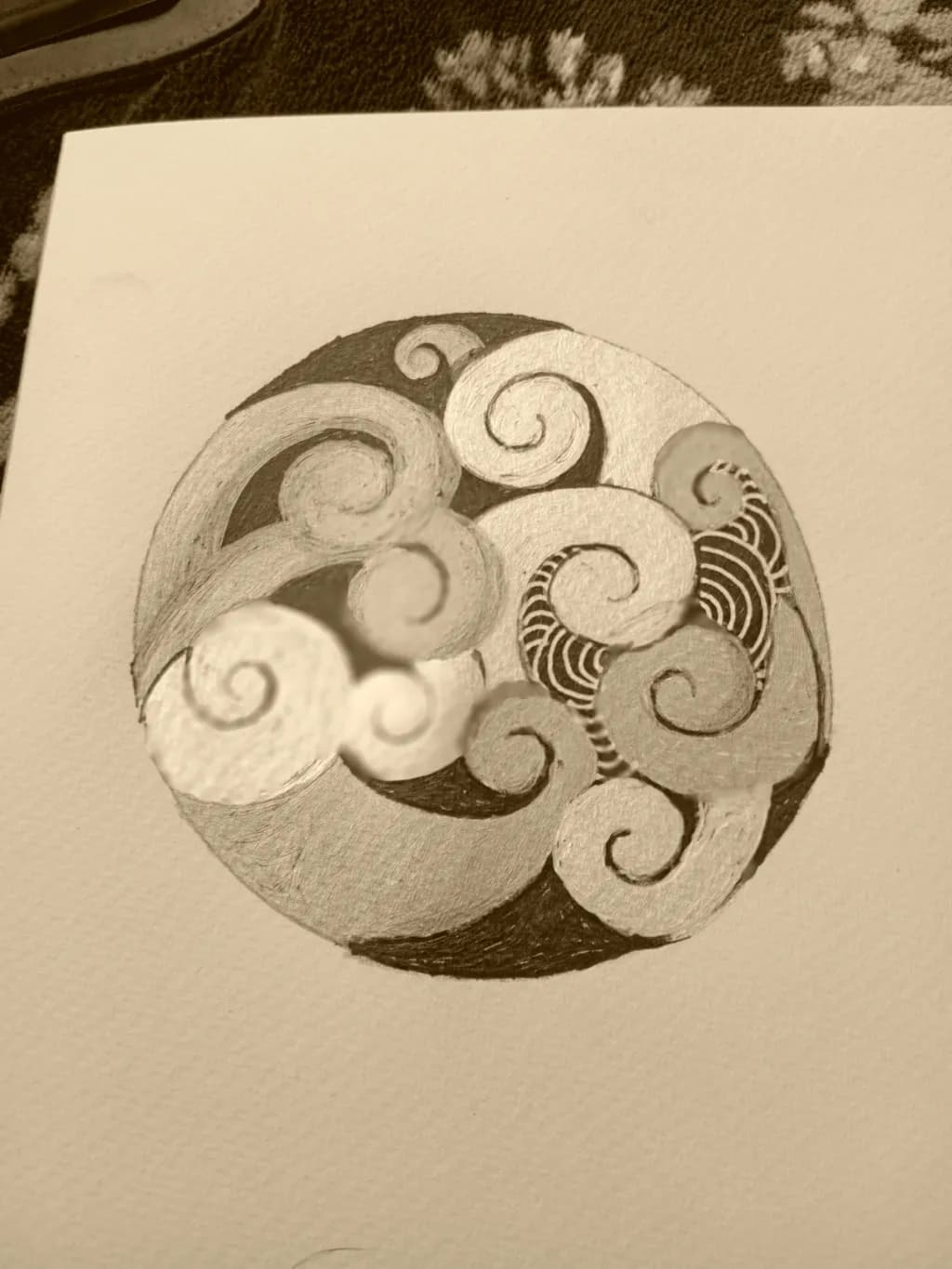Abstract Circle Design