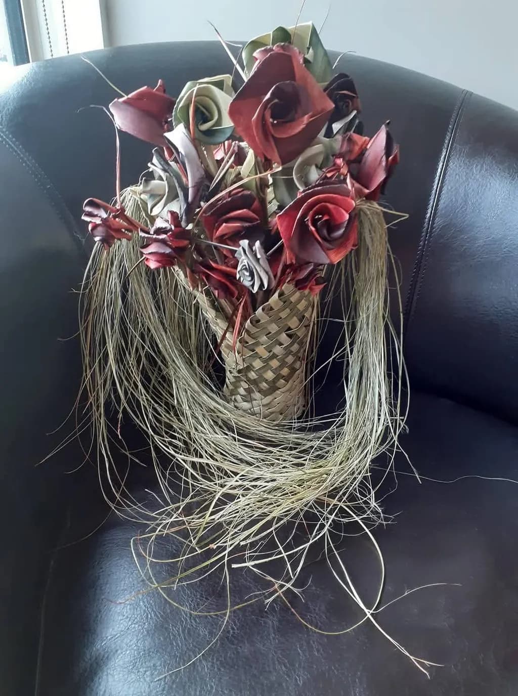 Woven Rose Bouquet