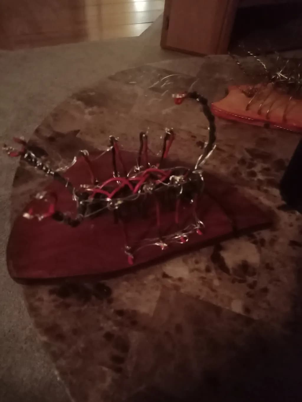 Wire Sculpture Abstract