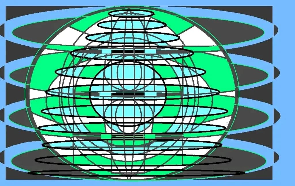 Circular Grid Pattern