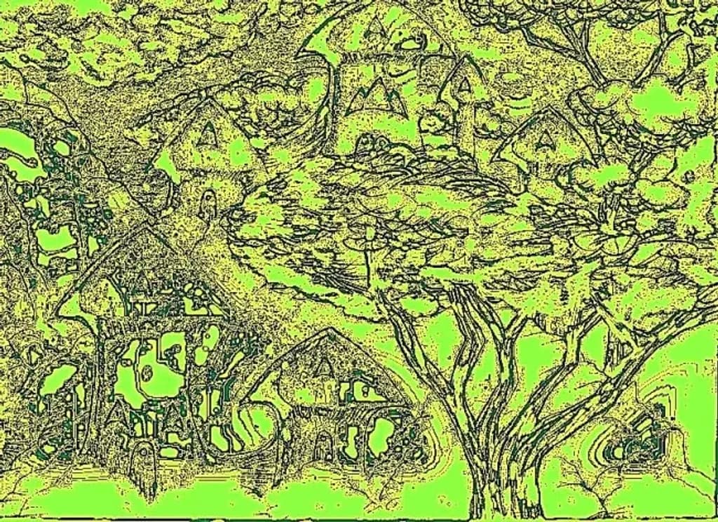 Village Tree Sketch
