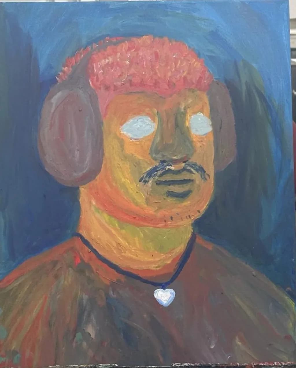 Headphones Portrait