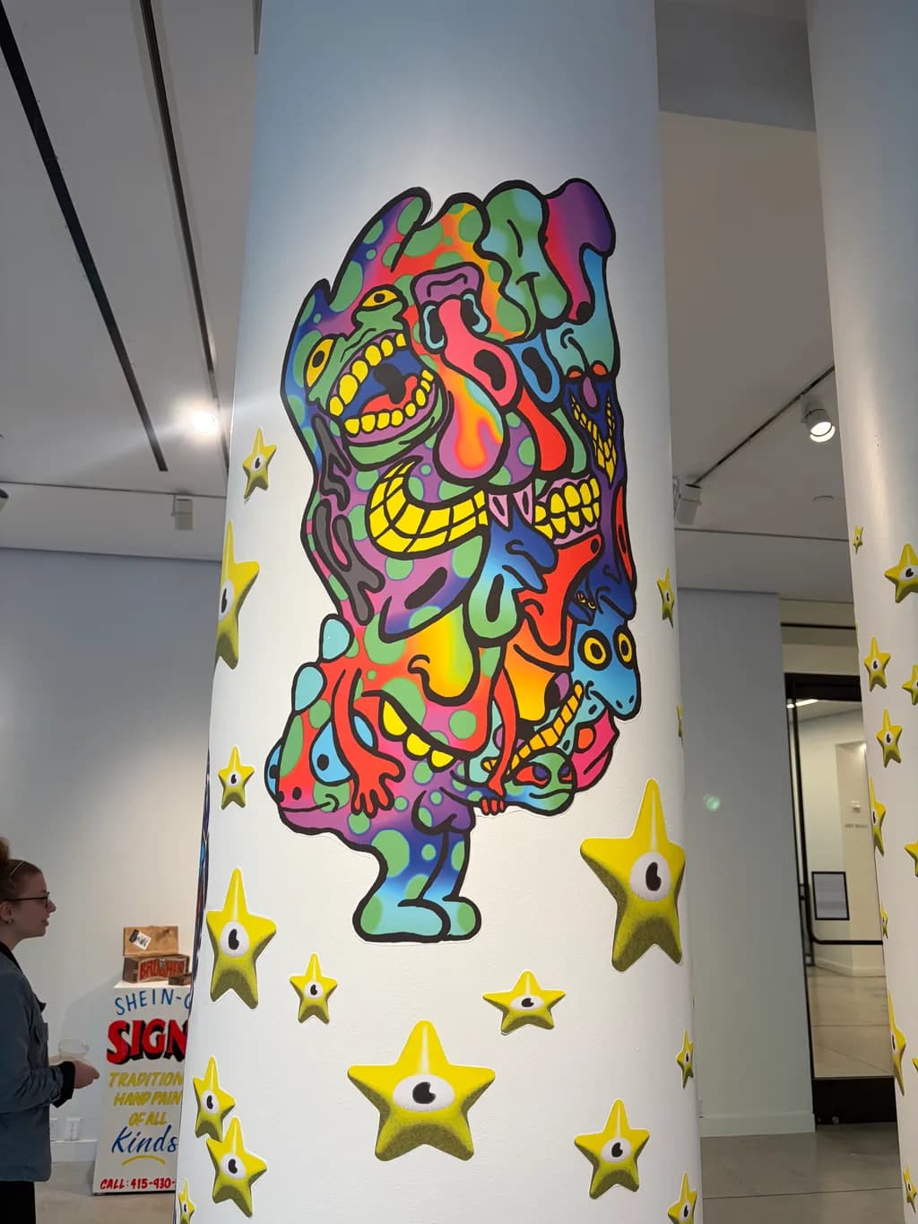 Colorful Creature Pillar