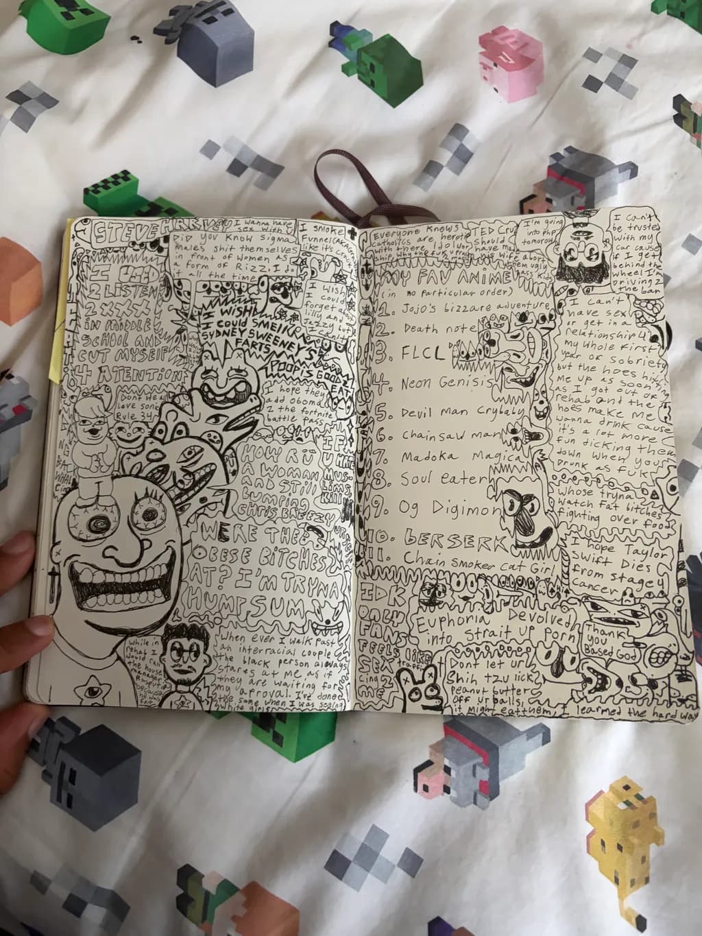 Anime Doodle Journal