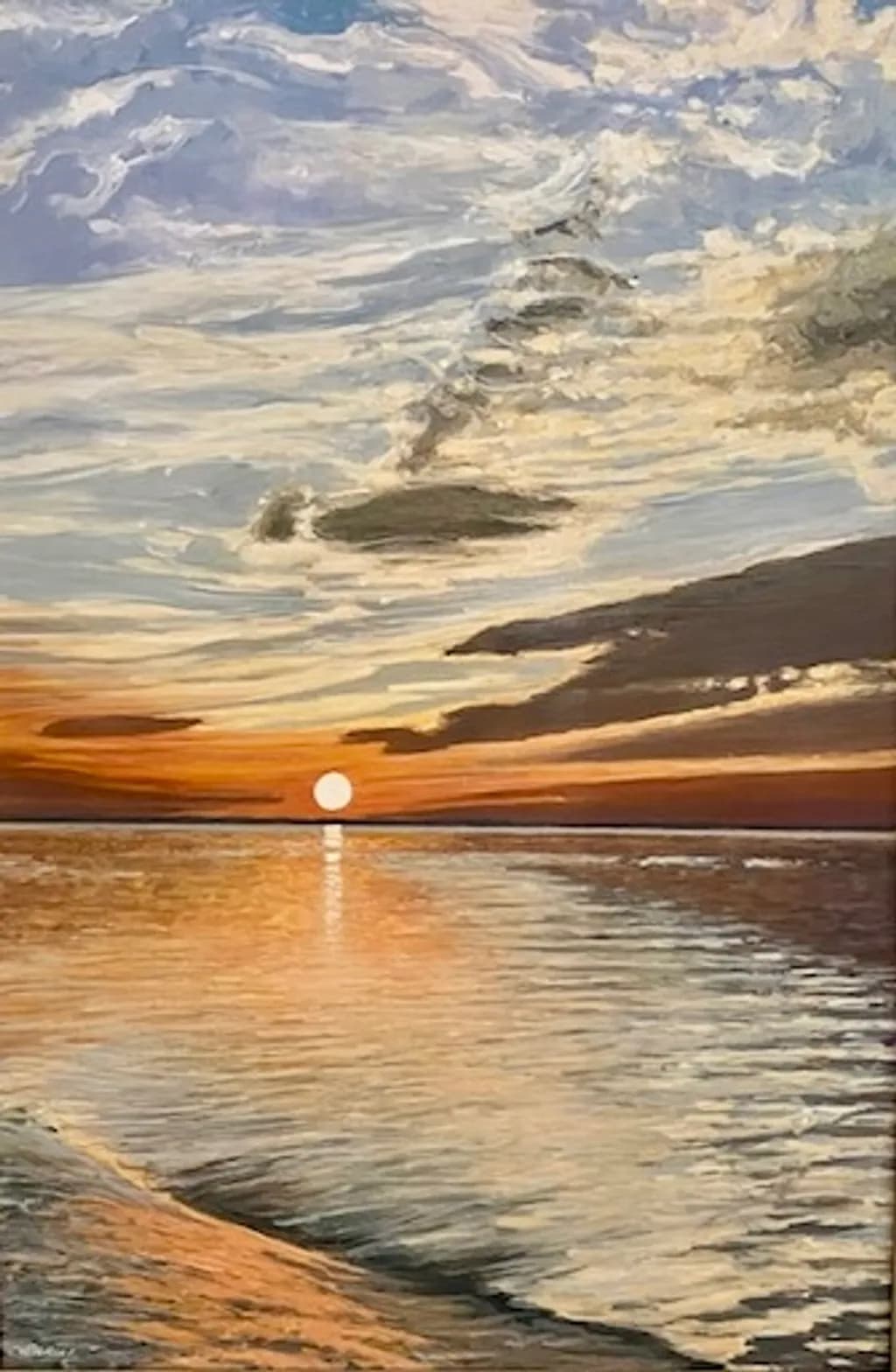 Sunset Over Water