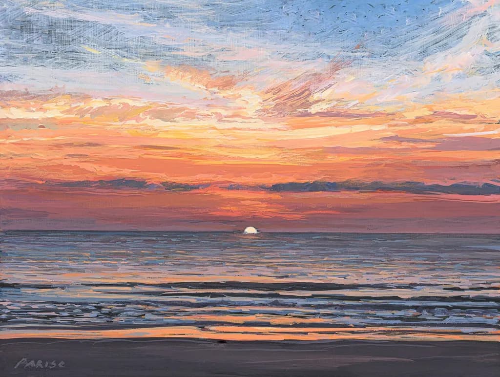 Afterglow Sunset