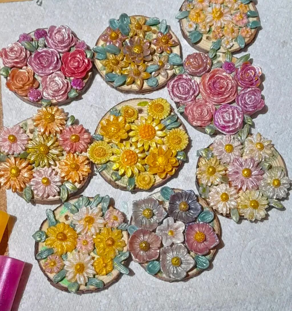 Floral Medley Circles