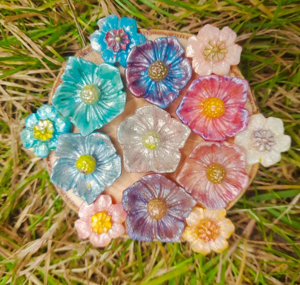 Ceramic Flowers Arrangement