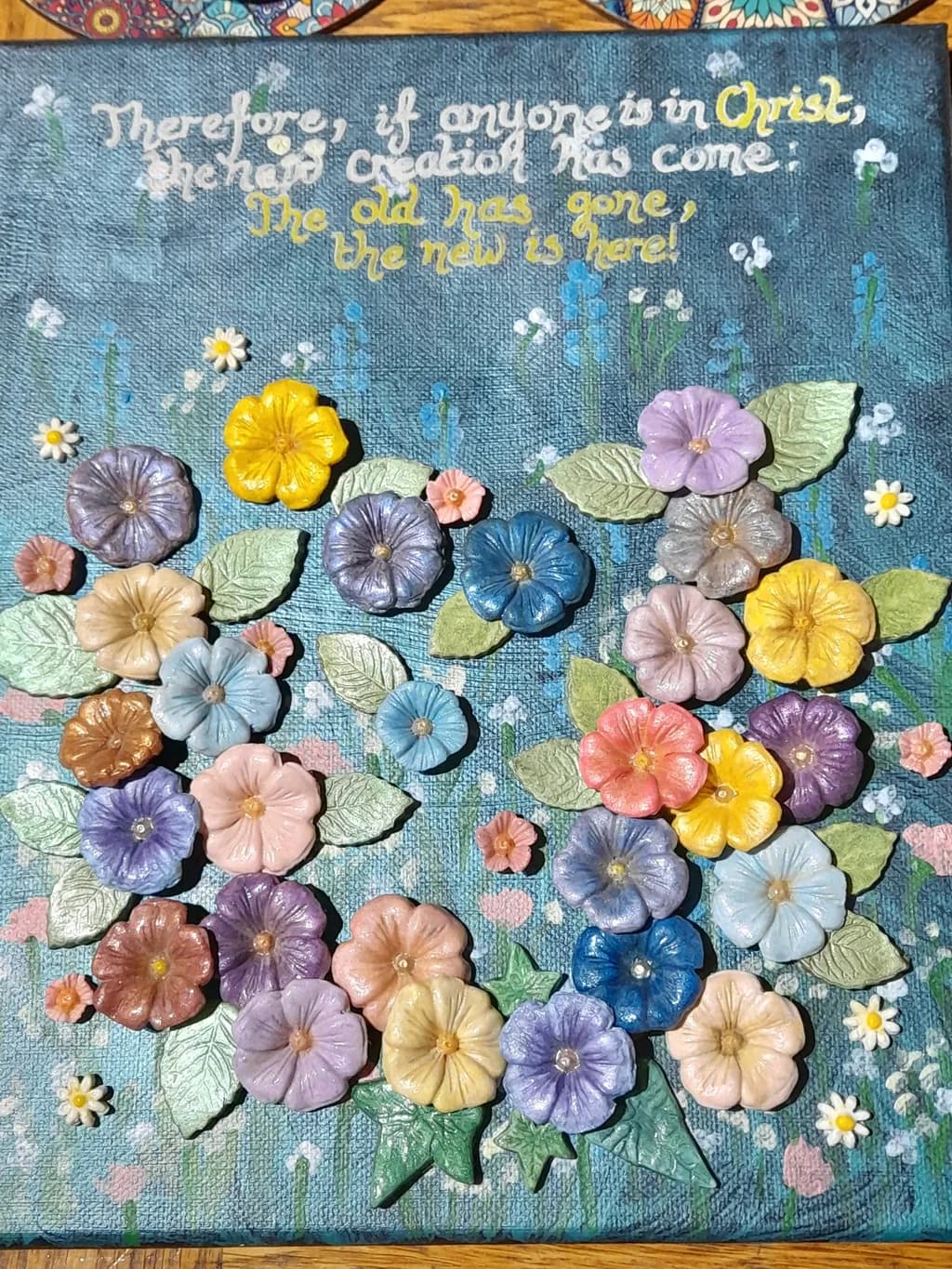Floral Heart Mosaic