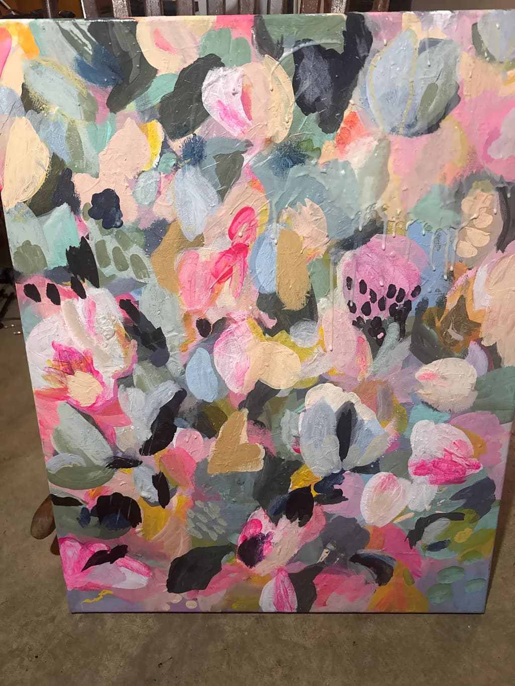 Abstract Floral Garden